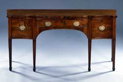 Semi-serpentine Sideboard