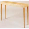 Contemporary Tapered Leg Console with Leg Detail