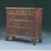 George II Bachelors Chest in Walnut