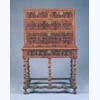 William & Mary Oyster Walnut Chest on Stand
