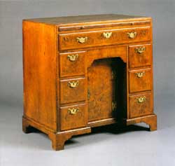 Queen Anne Kneehole Desk