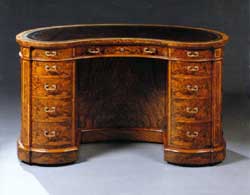 Kidney Shaped Desk