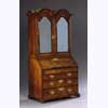 Bureau Bookcase with Twin Domed Tops