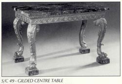 Gilded Centre Table