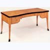 Pollard Oak and Ebonised Writing Table