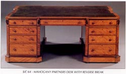 Mahogany Partners Desk