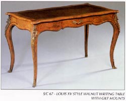 Louis XV Style Walnut Table