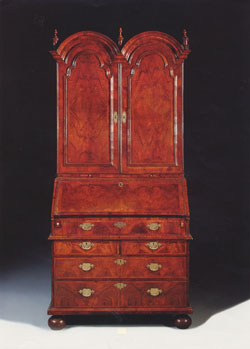 Walnut Bureau Cabinet