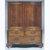 Queen Anne Serpentine Linen Press
