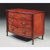 Regency Bow-Fronted Mahogany Chest