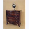 Mahogany Bow Fronted Chest of Drawers