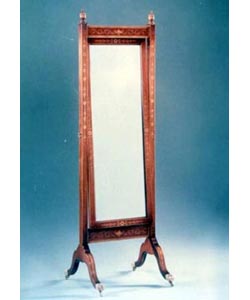Inlaid Cheval Mirror
