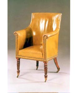 Arm Chair with Spiral Turned Legs (Code SC6050 or SC42)