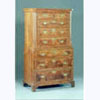Burr Walnut Chest on Chest