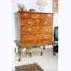 Walnut Chest on Stand