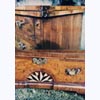 Burr Walnut Bachelors Chest
