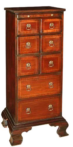 Eight Drawer Tall Chest