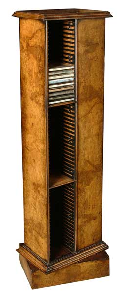 Revolving CD Storage Tower