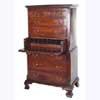 Georgian Secretaire Chest on Chest