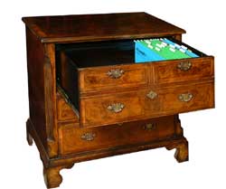 Filing Cabinet as Georgian Chest of Drawers