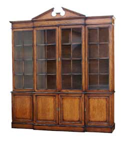 Georgian Breakfront Bookcase