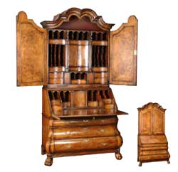 Dutch Style Bombay Bureau Cabinet