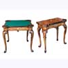 George 1st Concertina Card Table