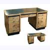 Art Deco Pedestal Desk