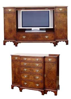TV / Video Cabinet in George 1st Style