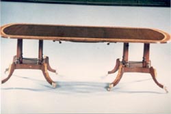 Regency Dining Table on Cumberland Platform Pedestal Base